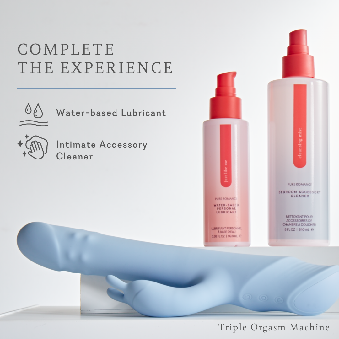 Orgasm Machine and Personal Lube